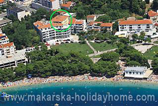 Makarska Günstige Ferienwohnung direkt am Strand für 4 Personen - Ferienwohnung Filip