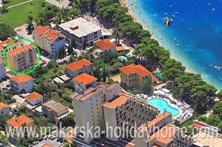 Apartamenty w Chorwacji przy Morzu - Makarska - Apartament Židić A2