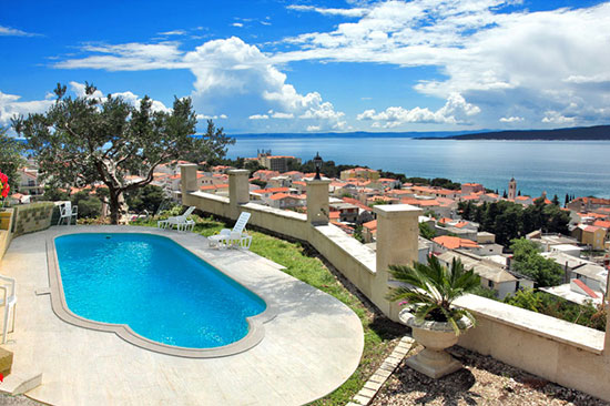 Apartments with pool in Baska Voda - Villa Vice
