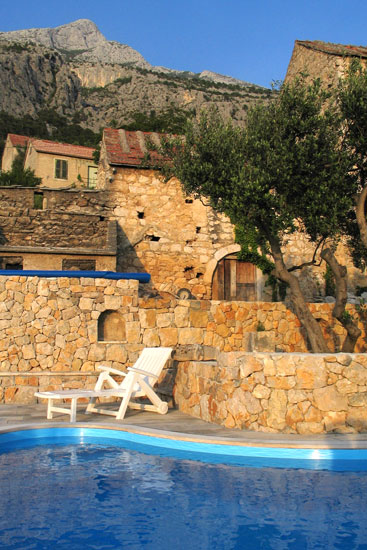 luxury villas with pool in Makarska Villa Slave