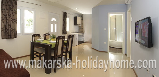 Makarska Kroatien-Ferienhaus für 6 Personen