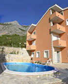 Kroatië appartementen in Makarska riviera villa met zwembad